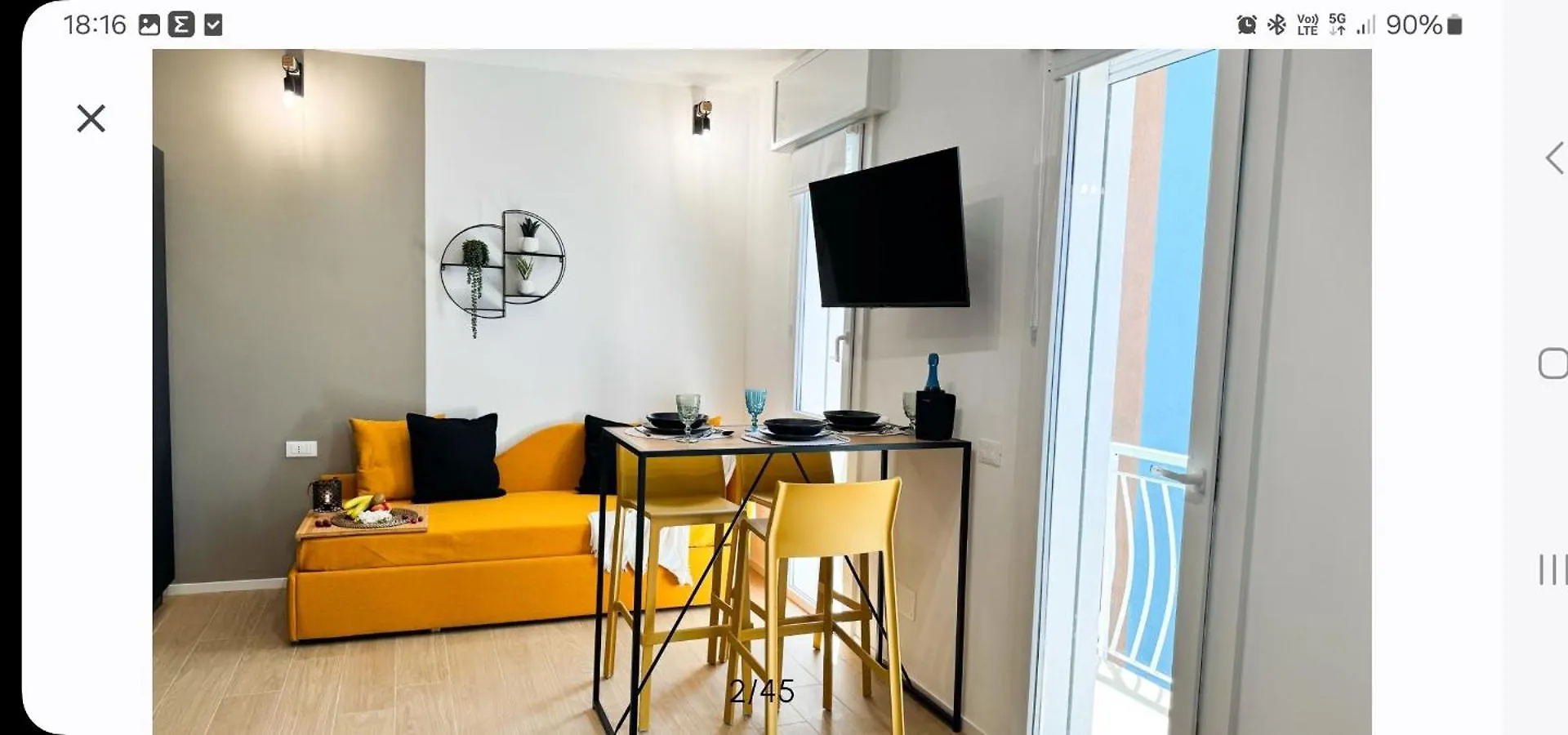 Bagatela Suites And Flat, Suite Scorcio Laguna キオッジャ アパート